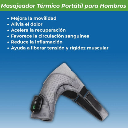 Masajeador Térmico Portátil para Hombros