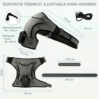 Masajeador Térmico Portátil para Hombros