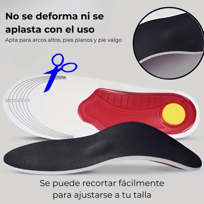 Plantillas Ortopédicas para Arco y Fascitis Plantar