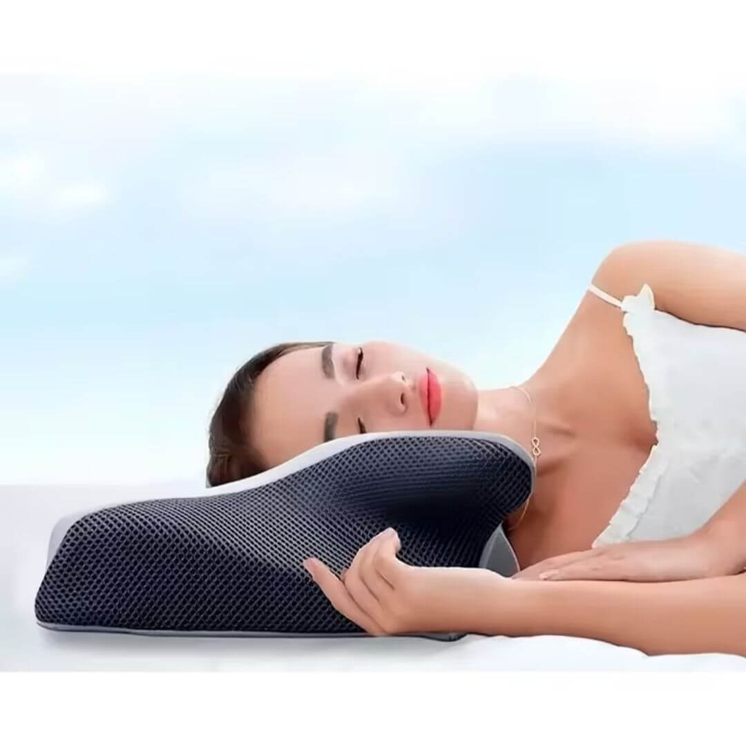 Almohada Ergonómica de Soporte Cervical para Alivio del Dolor