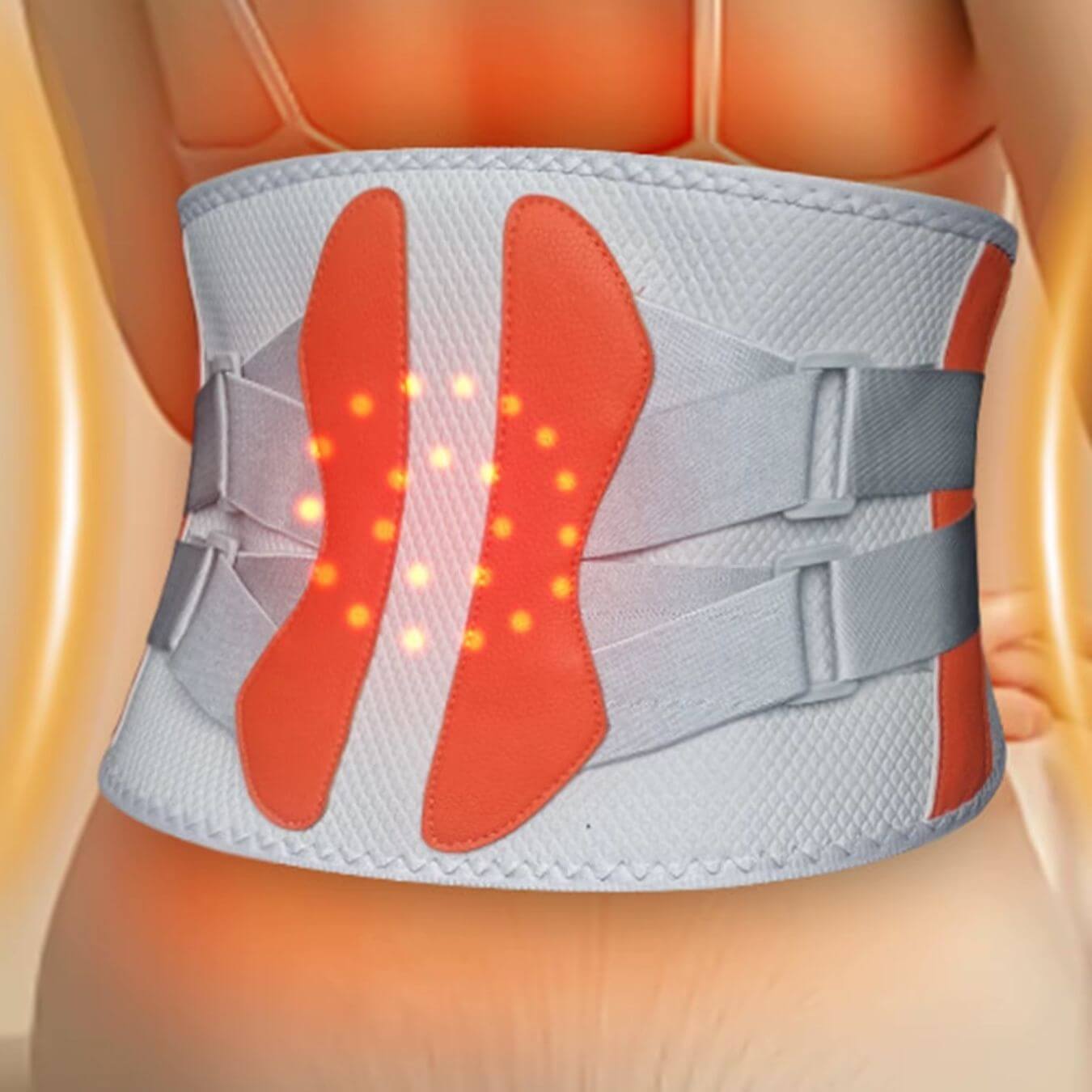 Cinturón de Masaje para Alivio Lumbar