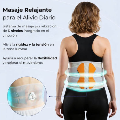 Cinturón de Masaje para Alivio Lumbar