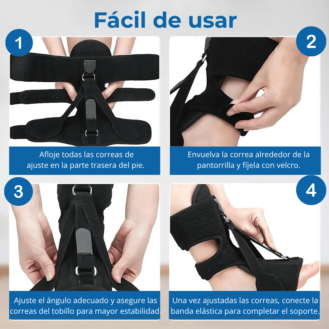 Férula Ortopédica para Fascitis Plantar y Soporte de Tobillo