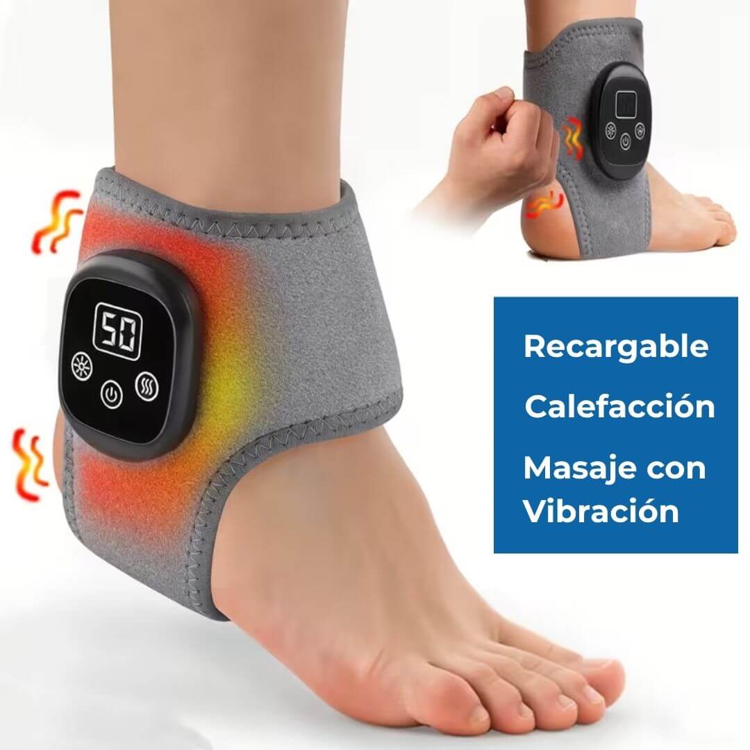 Masajeador de Tobillo para Alivio del Dolor e Inflamación