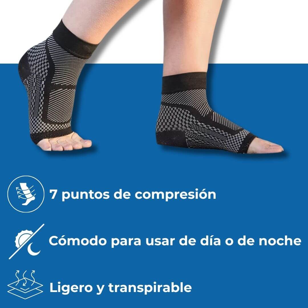 Media Ortopédica de Compresión para Fascitis Plantar – Alivio Diario