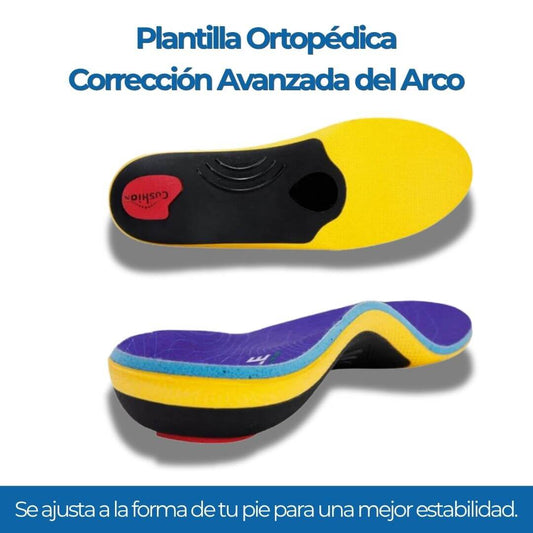 Plantilla Ortopédica Corrección Avanzada del Arco